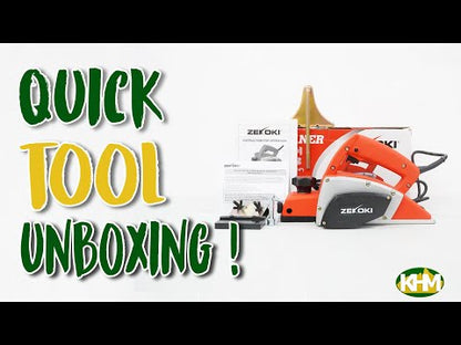Zekoki ZKK-8200RB Wood Planer 3-1/4" 600W