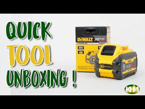 Dewalt DCB606 20V/60V Flexvolt Lithium Ion Battery (6.0Ah)
