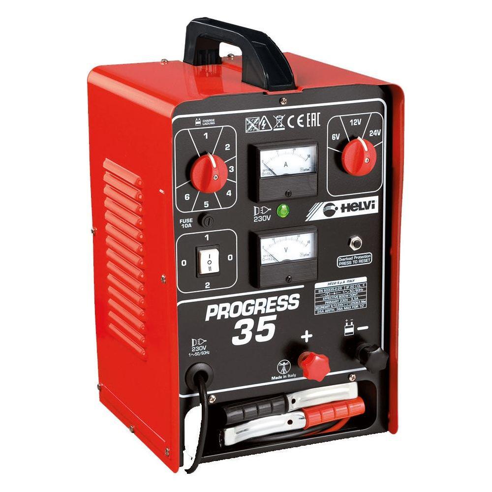 Helvi Progress 35 Car Battery Charger 38A | Helvi by KHM Megatools Corp.