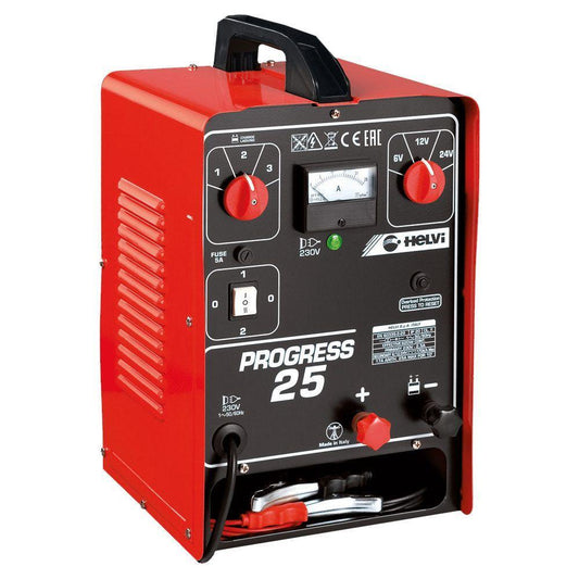Helvi Progress 25 Car Battery Charger 25A | Helvi by KHM Megatools Corp.