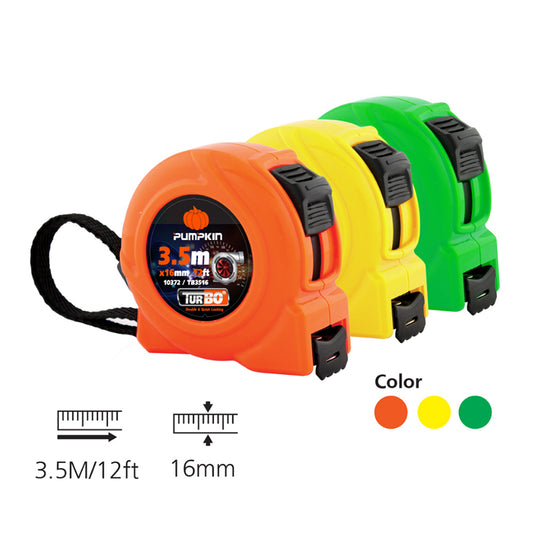 Pumpkin PM10372 / PM10375 Turbo Small Case Measuring Tape
