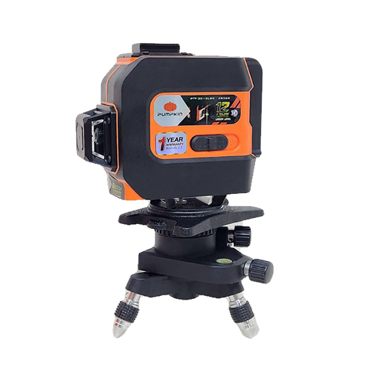 Pumpkin PM28368 Green 12 Line Laser Level 515nm 3*360