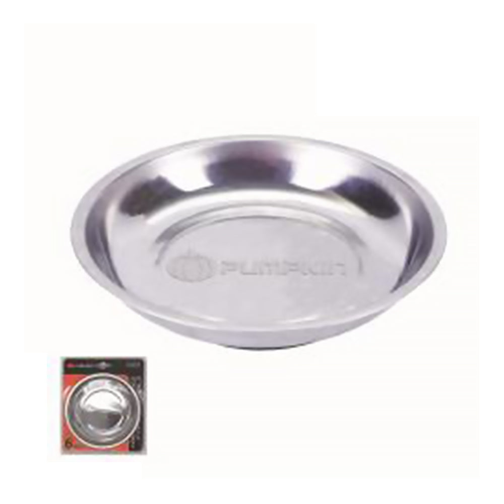 Pumpkin PM23223 Stainless Round Magnetic Parts Tray 6"