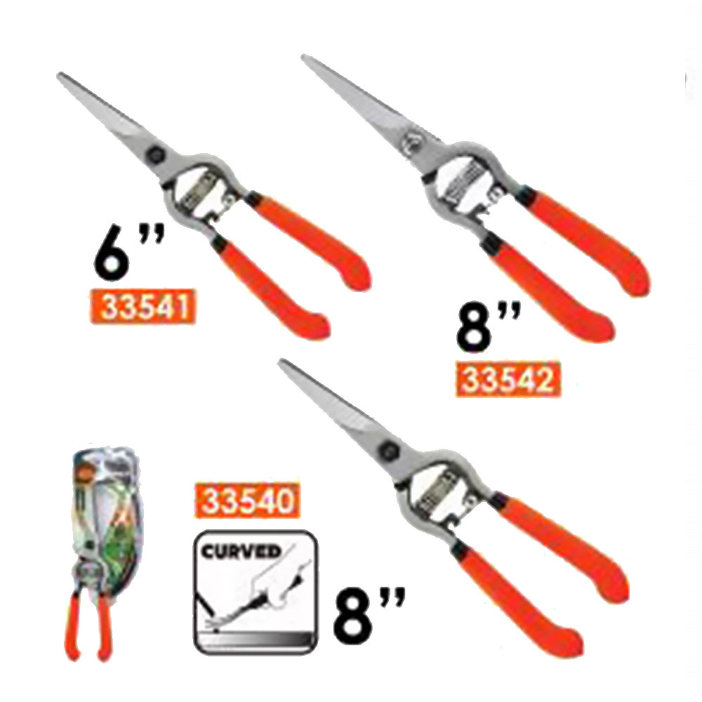 Pumpkin PM33542 Straight Pruning Shear 8"