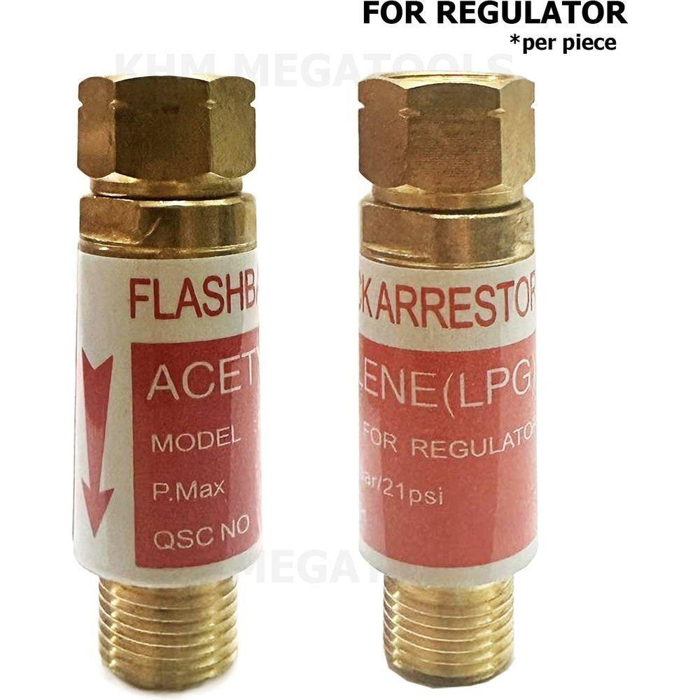 Procut Flashback Arrestor For Regulator for Acetylene (LPG)