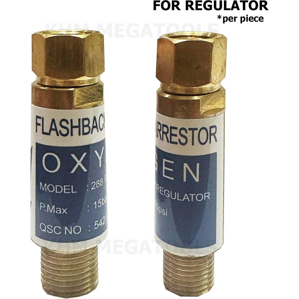 Procut Flashback Arrestor For Regulator (Oxygen) - KHM Megatools Corp.