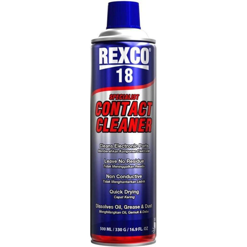 Rexco 18 Quick Drying Contact Cleaner (Electrical Component Cleaner)