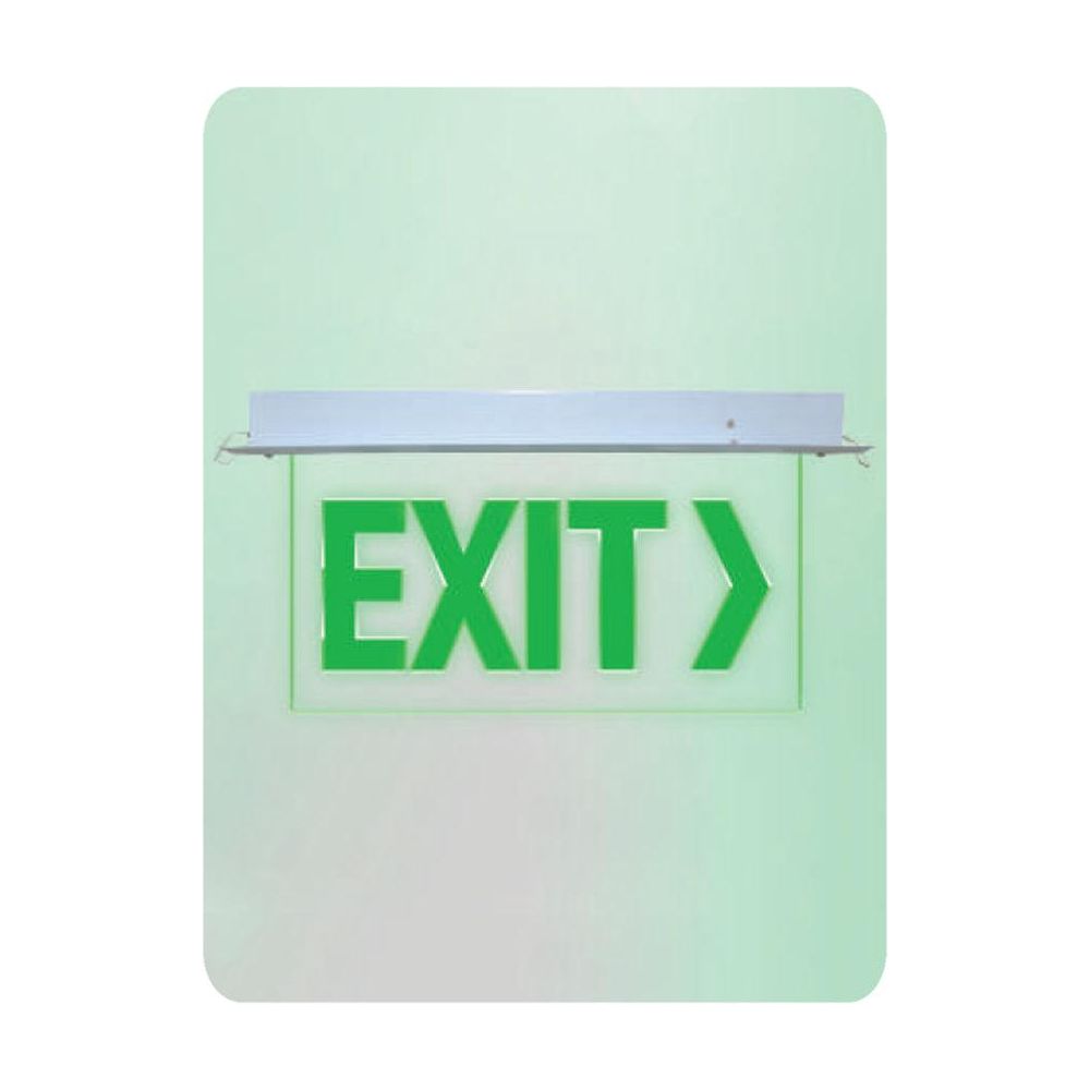 Omni LED X-300 R Exit Sign Right Arrow (Recessed) - KHM Megatools Corp.