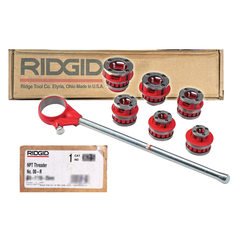 Ridgid 00-R DropHead Ratchet Threader / Manual Pipe Threader Set