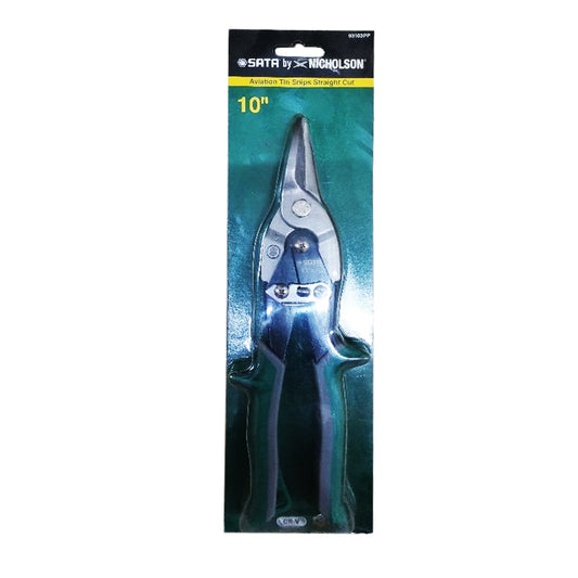 Sata 93103PP Aviation Snips 10" Straight Cut | Sata by KHM Megatools Corp.