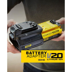 Stanley SBA100 20V Battery Adapter - KHM Megatools Corp.