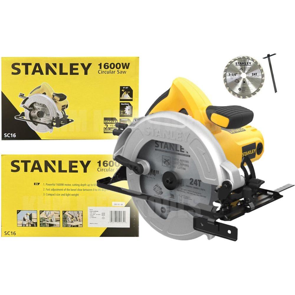 Sierra circular 71/4 1600w stanley