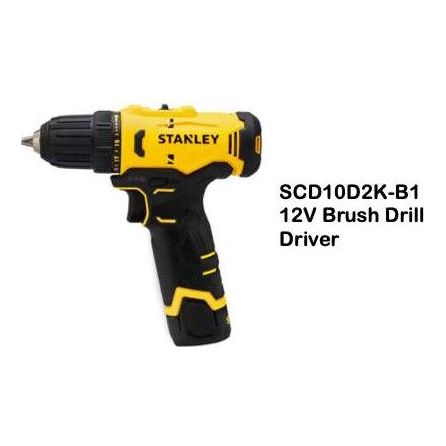 Stanley SCD10D2K 12V Cordless Drill / Driver 10mm (Kit)