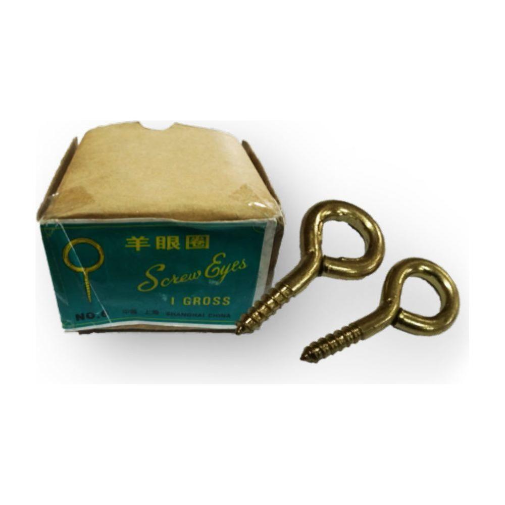 FM Screw Eye (Brass Plated) | FM by KHM Megatools Corp.