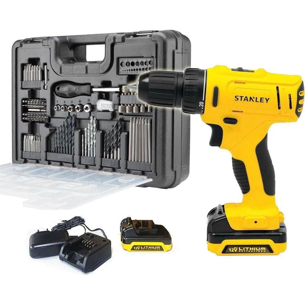 Stanley SCH121S2KA 12V Cordless Hammer Drill / Driver 10mm (SCH121S2KA) - KHM Megatools Corp. Main image