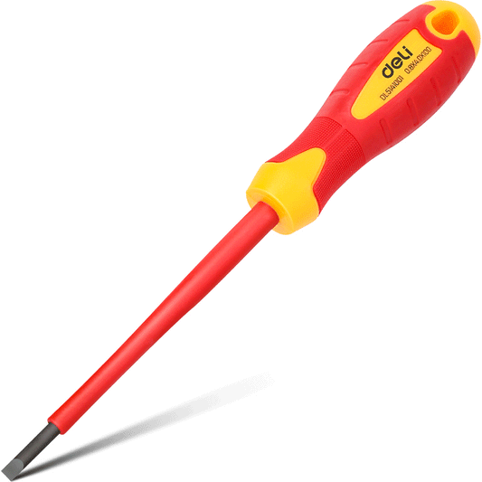 Deli EDL5141001-1501 Insulated Slotted Screwdriver | Deli by KHM Megatools Corp.