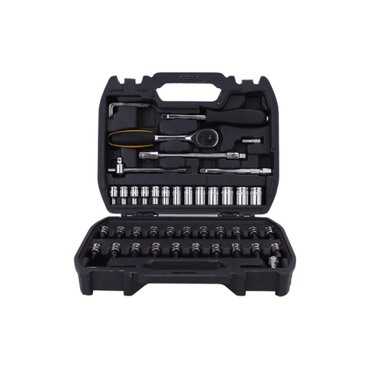 Deli EDL1046 Socket Set 1/4" 45pcs | Deli by KHM Megatools Corp.