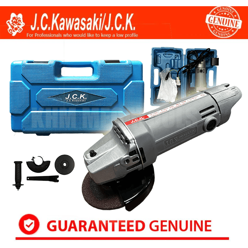 JC Kawasaki SP3100C+ Angle Grinder with CASE - KHM Megatools Corp.