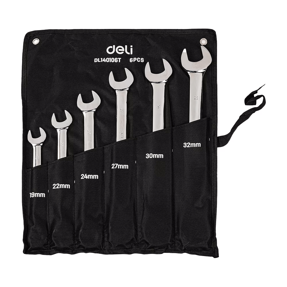 Deli EDL140106T Ratchet Dual-Use Wrench Set 6pcs | Deli by KHM Megatools Corp.