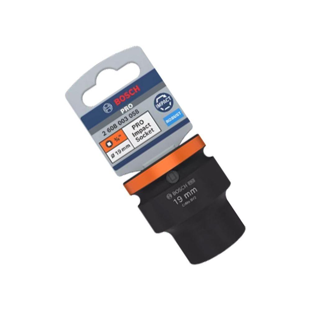 Bosch PRO Impact Socket Wrench Standard 3/4" Drive ORANGE (Singles) | Bosch by KHM Megatools Corp. Main image