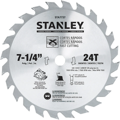 Stanley STA7737-AE Carbide Circular Saw Blade 7-1/4"x24T