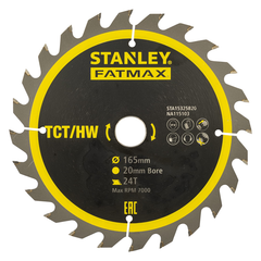 Stanley STA15325B20 Circular Saw Blade 6-1/2x24T