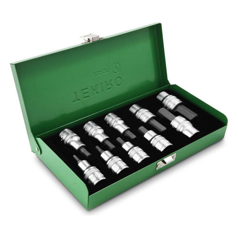 Tekiro SC-HB0638 1/2" DR. Hex Socket Bit Set 10Pcs | Tekiro by KHM Megatools Corp.