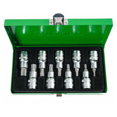 Tekiro SC-SB0636 1/2" DR. Star Socket Bit Set 9Pcs