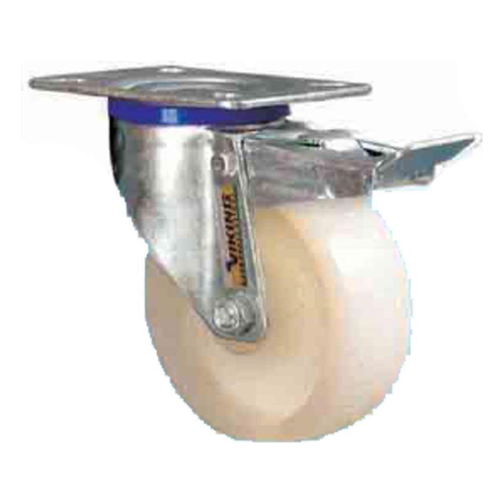 Viking Nylon Castor Wheels (508) (Swivel w/ Brake) | Viking by KHM Megatools Corp. Main image