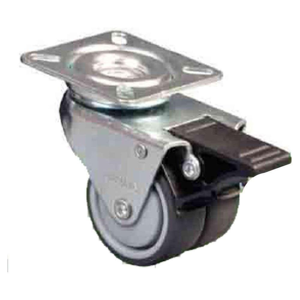 Viking TPR on PP Core Castor Wheels (420) (Swivel w/ Brake) | Viking by KHM Megatools Corp.