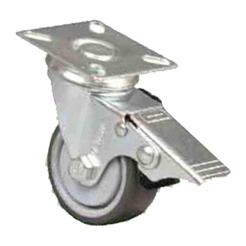 Viking TPR on PP Core Castor Wheels (220) (Swivel w/ Brake) | Viking by KHM Megatools Corp. Main image