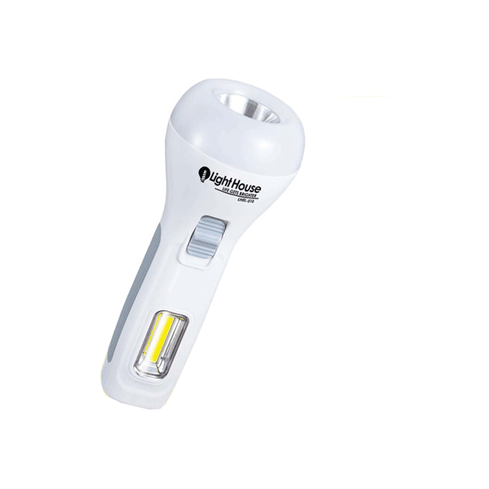 Lighthouse LED Rechargeable Emergency Torch Light | HS by KHM Megatools Corp.