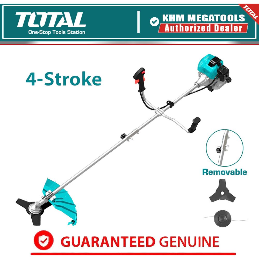 Total TP53144141 4-Stroke Grass Cutter / Brush cutter (1.1HP) | Total by KHM Megatools Corp.