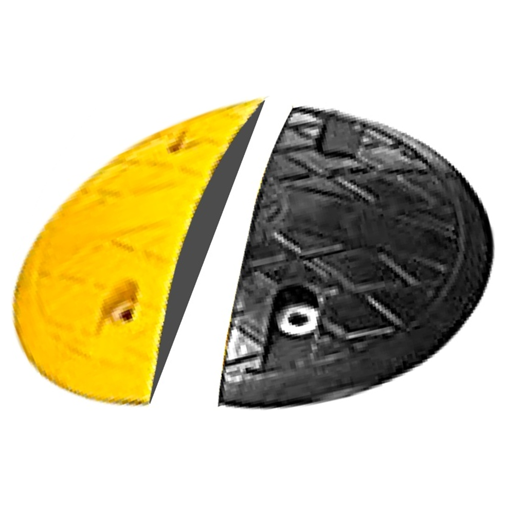 Wadfow WYJ5A05 Speed Bump End 195 X 350 X 50MM | Wadfow by KHM Megatools Corp. Main image