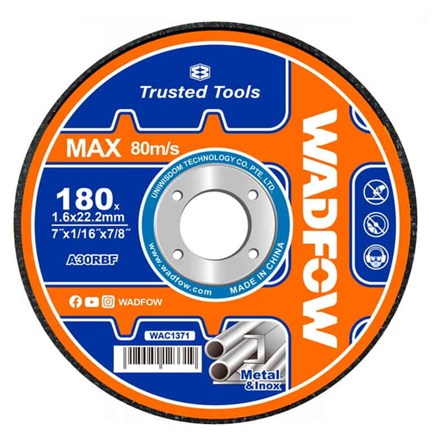 Wadfow WAC1371 Abrasive Metal Cutting Disc 7" | Wadfow by KHM Megatools Corp.