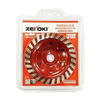 Zekoki ZKK-DGWT-105 Diamond Cup Wheel 4" Turbo - KHM Megatools Corp.