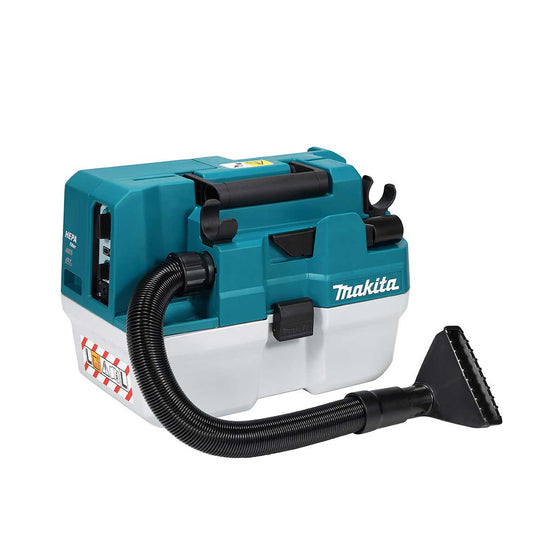 Makita VC013GLZ01 Cordless 7.5L Dust Class L HEPA Portable Vacuum Cleaner 4XPT (Wet & Dry)