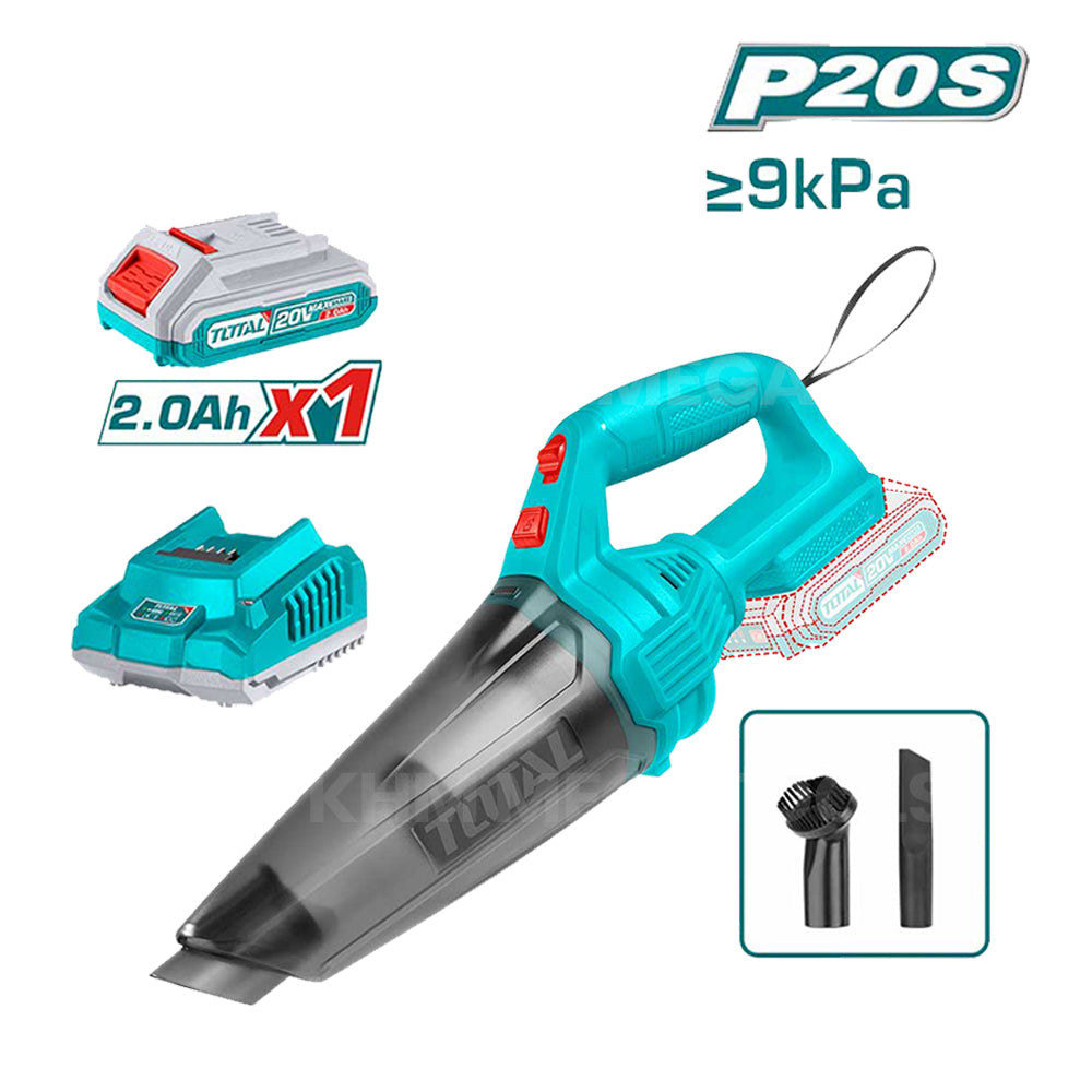 Total TVLI20126 Li-Ion Vacuum Cleaner 20V
