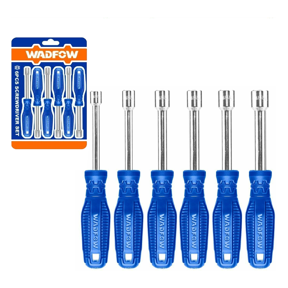 Wadfow WSS24T6 5-10mm Nut Screwdriver Set 6Pcs | Wadfow by KHM Megatools Corp. Main image