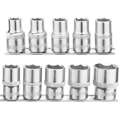 Wadfow WST2410 1/2" Socket Set 10Pcs | Wadfow by KHM Megatools Corp.