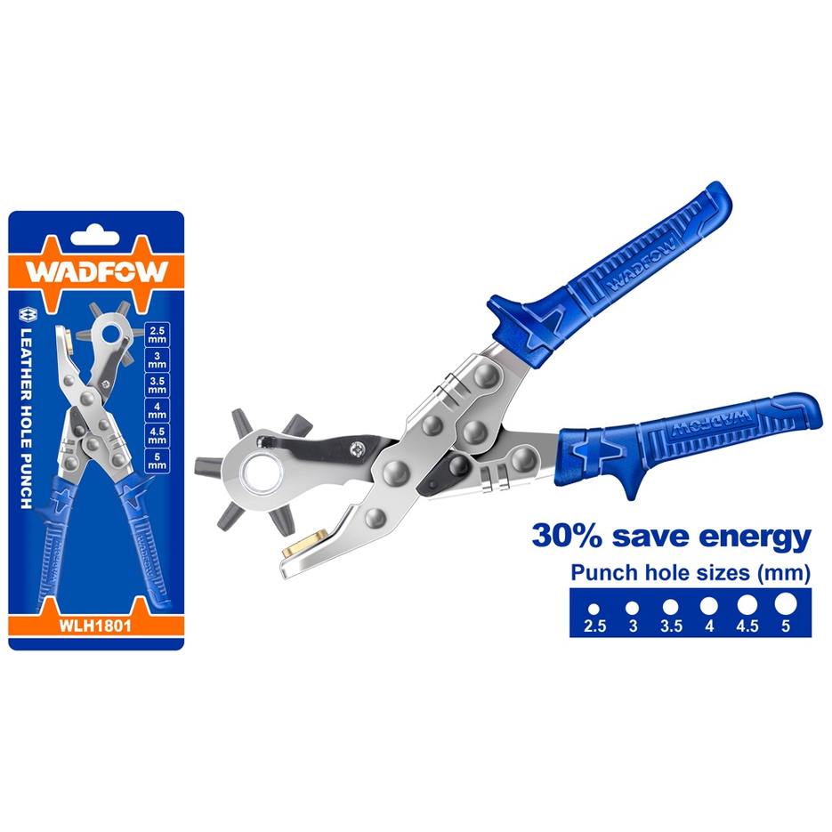 Wadfow WLH1801 Leather Hole Punch Secondary image