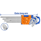 Wadfow WHK3292 Torx Key (Extra Long Arm) | Wadfow by KHM Megatools Corp.