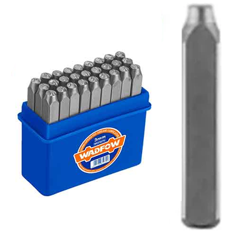 Wadfow WCC9273 Letter Punch Set 27Pcs 3mm | Wadfow by KHM Megatools Corp. Main image
