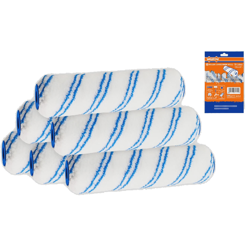 Wadfow WCB4996 Roller Cover 6Pcs (inner Wall) | Wadfow by KHM Megatools Corp. Main image