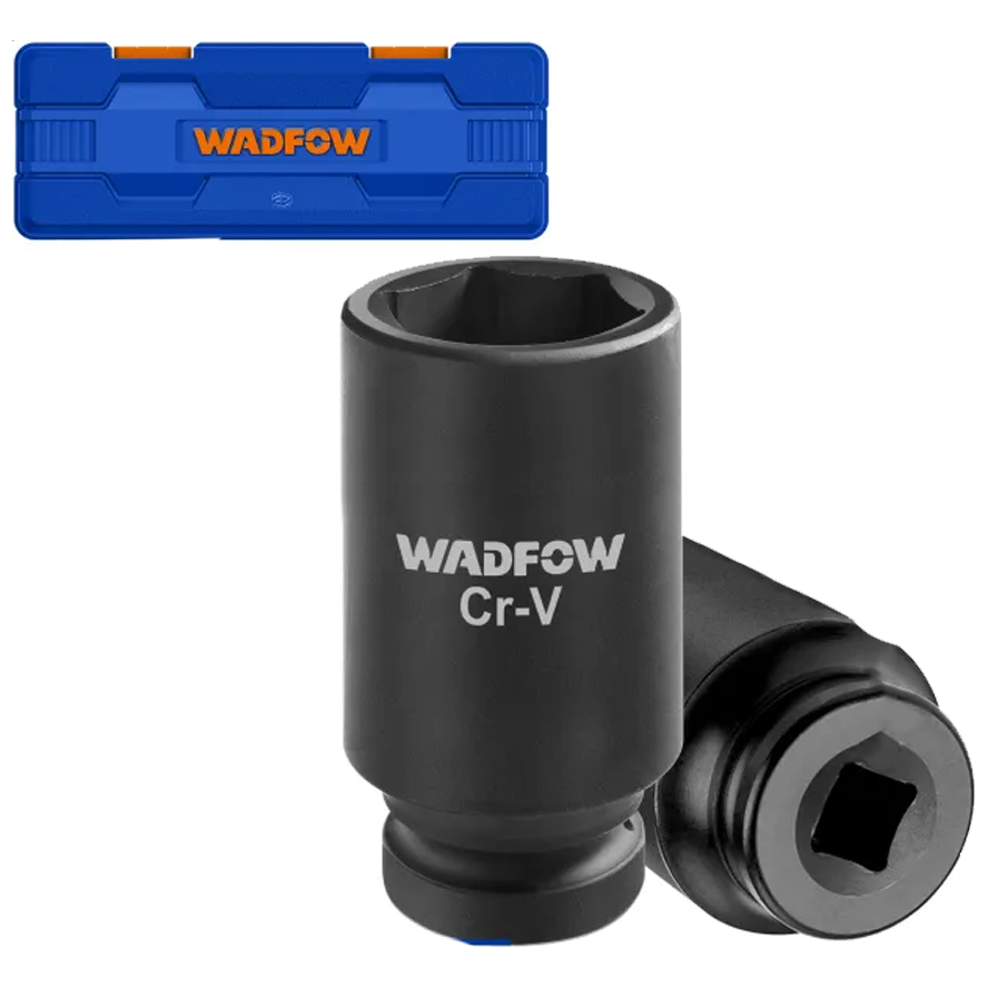 Wadfow WMS2D02 1/2" Deep Impact Socket 10Pcs Set | Wadfow by KHM Megatools Corp. Main image