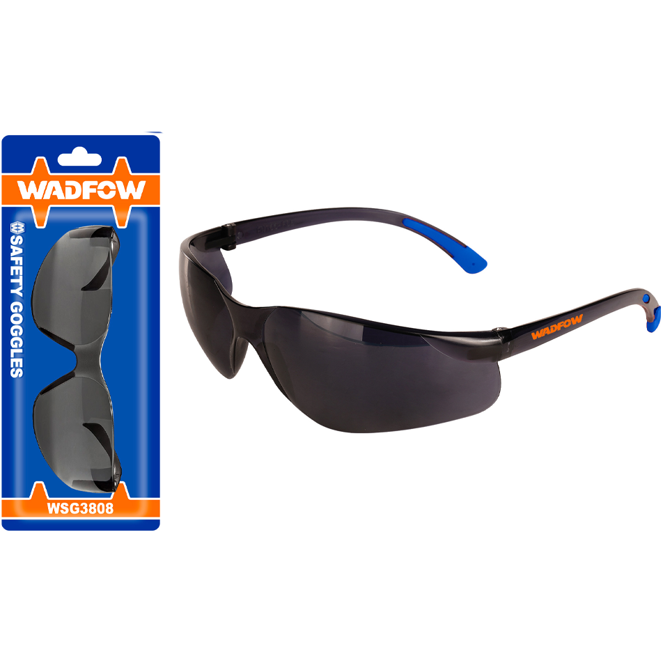 Wadfow WSG3808 Safety Googles (Dark Shade-8) | Wadfow by KHM Megatools Corp. Main image