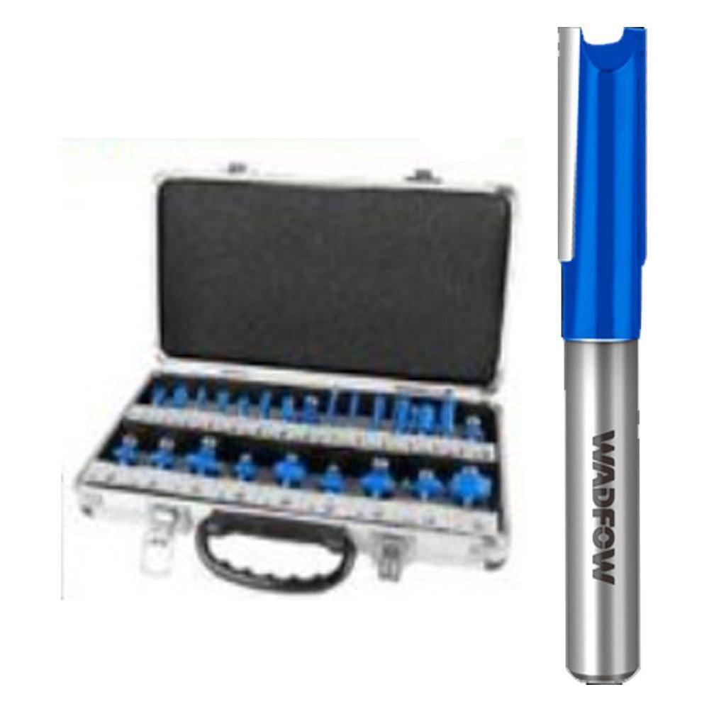 Wadfow UWRG6P41 Router Bits Set 24Pcs 1/4" | Wadfow by KHM Megatools Corp. Main image