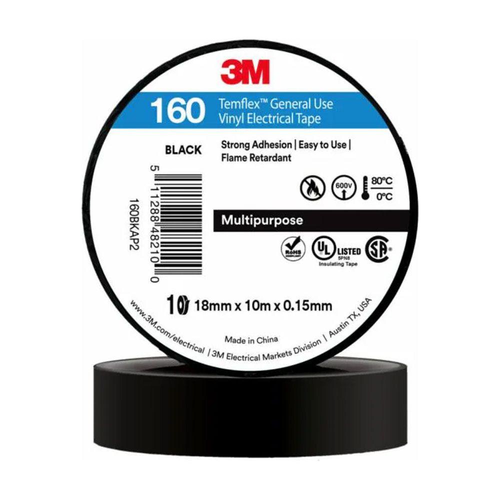 3M Temflex 160 Electrical Tape | 3M by KHM Megatools Corp. Main image