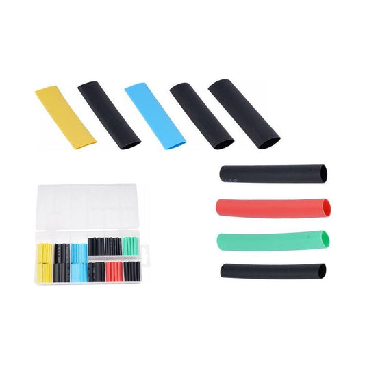Wadfow WUR1B01 Heat Shrink Tubing Assortment 120Pcs | Wadfow by KHM Megatools Corp.