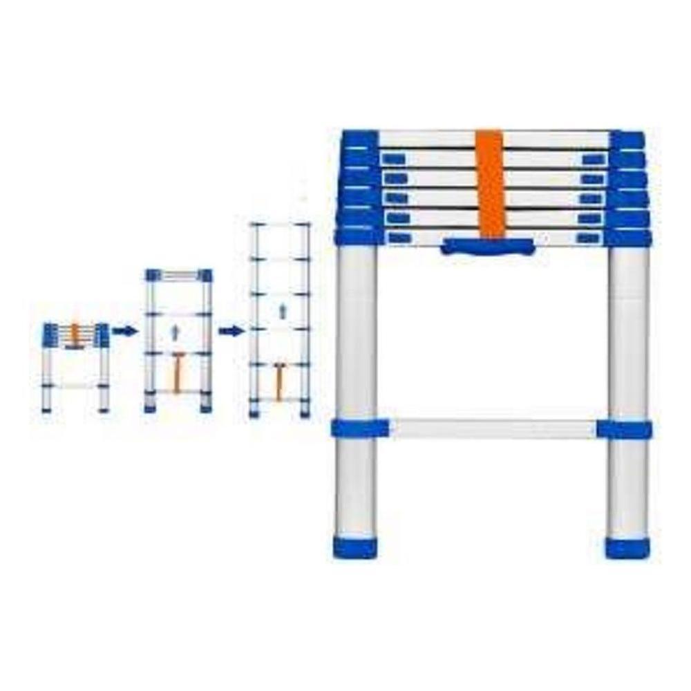 Wadfow Telescopic Ladder 150KG | Wadfow by KHM Megatools Corp. Main image
